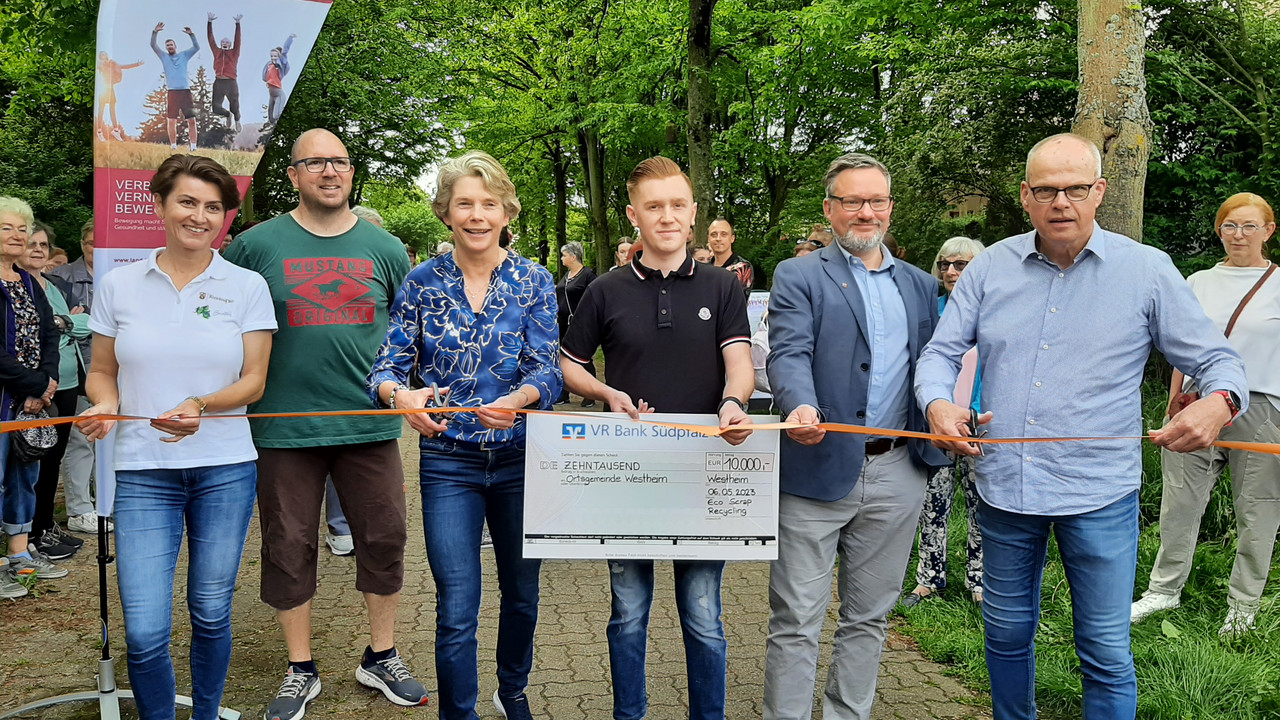 Bewegungsparcours Eröffnung Westheim Bewegungsparcours Eröffnung Westheim